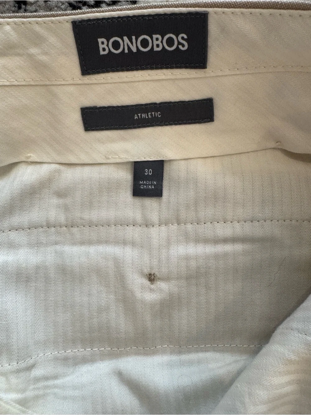 Bonobos Men's Dress Pants in Light Beige - Athletic Fit